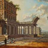 Christian Stöcklin. Architecture Capriccio with View of a Palace - фото 1