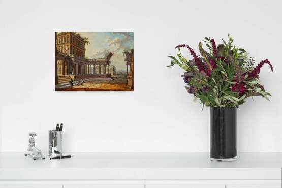 Christian Stöcklin. Architecture Capriccio with View of a Palace - photo 4