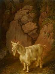Jakob Philipp Hackert. Goat in front of Cliffs