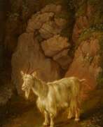 Якоб Филипп Хаккерт. Jakob Philipp Hackert. Goat in front of Cliffs