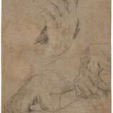 Giovanni Lanfranco. Study to Male Hands - photo 1