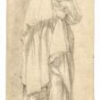 Lorenzo de Ferrari. Study of a Standing Figure (The Virgin of the Annunciation) - Prix ​​des enchères