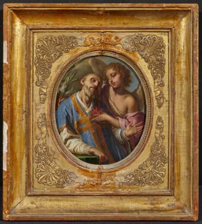 Girolamo Troppa. Der heilige Filippo Neri wird von einem Engel getröstet - Foto 2