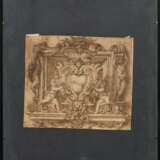 Domenico I Piola. Decorative Motif with Putti Holding a Crest - photo 2