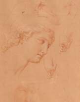 Giuseppe Bottani. Study of the Heads, Hands and Male Torso