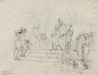 Giovanni David. Darstellung der Jungfrau im Tempel