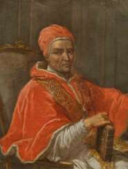 Agostino Masucci. Porträt eines Papstes, vermutlich Benedikt XIII