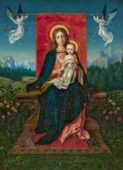 Alexander Maximilian Seitz. Crowned Mary with the Christ Child