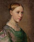Caroline von der Embde. Caroline von der Embde. Portrait of the Artist Emilie von der Embde (1816-1904), the Painter's Sister