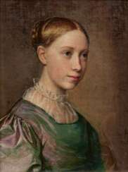 Caroline von der Embde. Porträt der Künstlerin Emilie von der Embde (1816-1904), der Schwester der Malerin