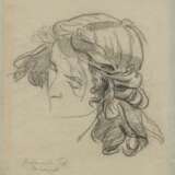 Anselm Feuerbach. Study of a Young Woman's Head - photo 1
