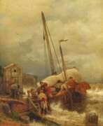 Andreas Achenbach. Andreas Achenbach. At the Bulwark in Ostend
