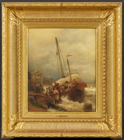 Andreas Achenbach. At the Bulwark in Ostend - фото 2