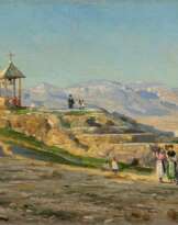 Peder Moerk Moensted. Landschaft bei Athen