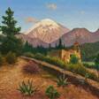 August Lohr. Gebirgslandschaft in Mexiko mit dem Popocatepetl - Auktionspreise