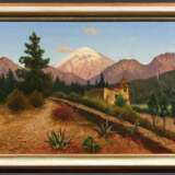 August Lohr. Mountain Landscape in Mexico with Popocatepetl - photo 2