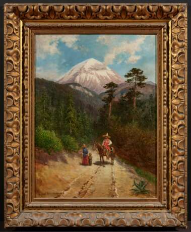 August Lohr. Mexican Forest Landscape below the Popocatepetl - photo 2