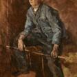 Louis Eysen. Junge mit Reitgerte - Auktionsware