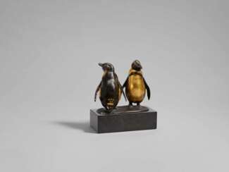 August Gaul. Two Penguins