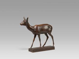 August Gaul. Striding Deer