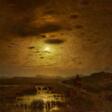 Louis Douzette. Moorland Landscape in the Light of the Full Moon - Аукционные цены