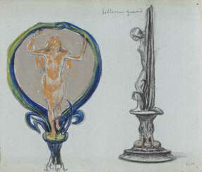 Ludwig von Hofmann. Draft for a Mirror