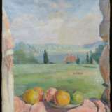 Kurt Kühn. Still Life with Apples on the Veranda of the Studio above a Lake - photo 2