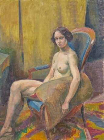 Kurt Kühn. Nude Female Sitting in an Armchair - photo 1