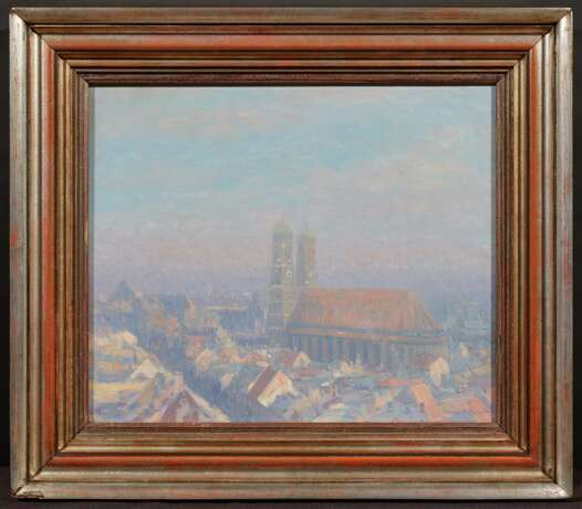Charles Joh. Palmié. Morning View over the Rooftops to the Liebfrauenkirche in Munich - photo 2
