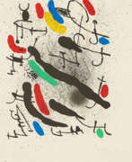 Lithografie. Joan Miró. Aus: Liberté des Libertés