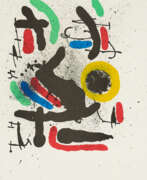 Lithography. Joan Miró. From: Liberté des Libertés