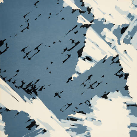 Gerhard Richter. Schweizer Alpen I (B3) - Foto 1