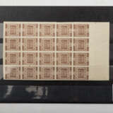 Estland 1919 - 1924: 35 P (MiNr. 3F) im postfrischen 20er-Block, doppelseitig bedruckt. - фото 2