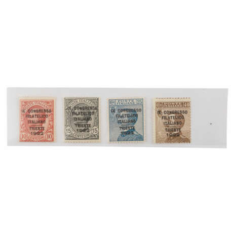 1922 Italien - Militärpost Ausgaben Atlantikküste, 10 - 40 Cent. - фото 1