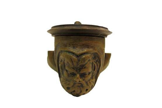 Hand Candle Holder Signed Ferdinand Barbedienne Bronze Antiquity 19th century - photo 7