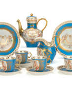 Ceramic products. Sèvres style mocha service