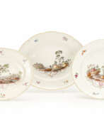 Ceramic products. Ludwigsburg 2 plates and 1 platter