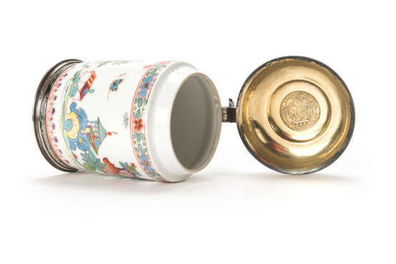 Meissen cylindrical jug with chinoiserie decor - фото 7