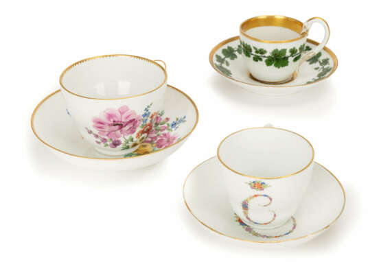Meissen collector's cups and jug - photo 4
