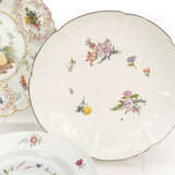 Meissen 4 plates and 1 bowl - photo 3