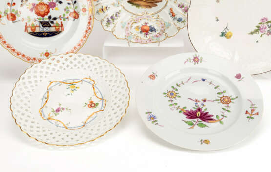 Meissen 4 plates and 1 bowl - photo 4