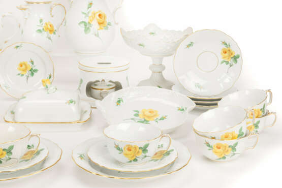 Meissen coffee and tea service 'Yellow Rose' - photo 5