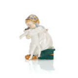 Meissen Hentschelkind 'Girl with bonnet, a cat in her arms' - photo 5