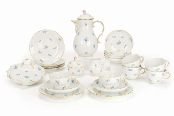 Meissen coffee service 'Forget-me-not' - photo 1