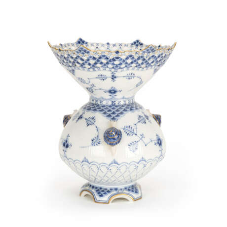 Royal Copenhagen große Vase 'Musselmalet' mit Schnecken - Foto 2