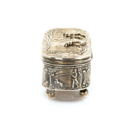 Silver tabatiere with seafaring and hunting motif - photo 4