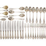 Extensive silver cutlery for 12 people - фото 1