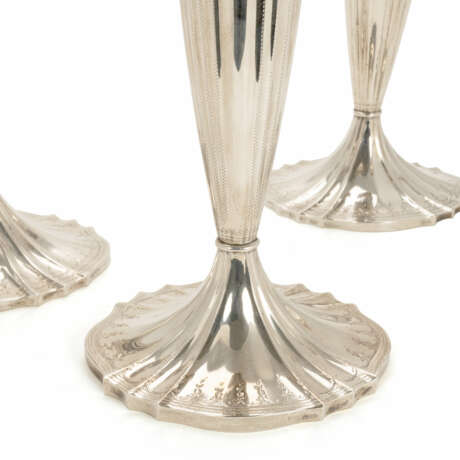 Marcus & Co set of silver candlesticks - фото 3