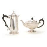 Silber-Kaffee- und Teekanne - Foto 1