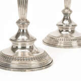 A pair of silver girandoles in the classicist style - фото 4